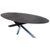 Table Repas Céramique Ovale Versatil 8 FINITIONS -Deco En Ligne Soldes table repas ceramique ovale versatil 8 finitions