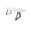 Table Repas Céramique Topaze Tonneau 8 Finitions -Deco En Ligne Soldes table repas ceramique topaze tonneau 8 finitions