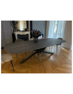 Table Repas Céramique Versatil Tonneau 8 FINITIONS -Deco En Ligne Soldes table repas ceramique versatil tonneau 8 finitions 2