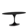Table Ovale Noire, Thai Natura -Deco En Ligne Soldes table repas ovale noire thai natura