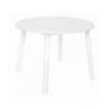 Table Ronde Blanche Bois, JaBaDaBaDo -Deco En Ligne Soldes table ronde blanche bois jabadabado
