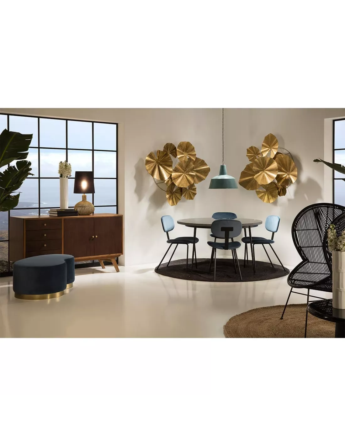 Table Ronde Noire En Marbre, Thai Natura 5 Table Ronde Noire En Marbre, Thai Natura – Image 4