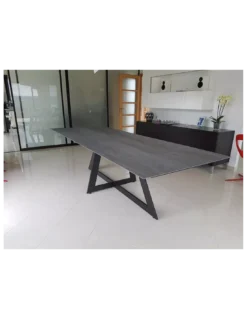 Table Salle à Manger Céramique Carat Rallonges 75 -Deco En Ligne Soldes table salle a manger ceramique carat rallonges 75 2