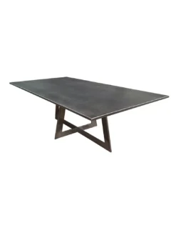 Table Salle à Manger Céramique Carat Rallonges 8 FINITIONS