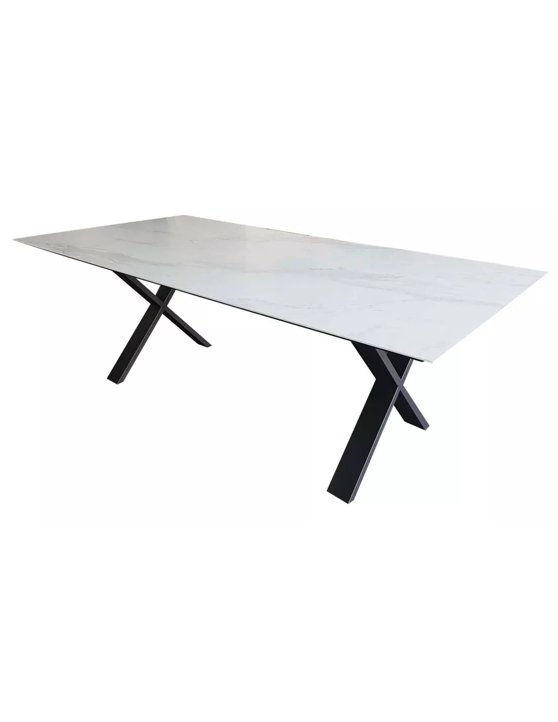 Table Salle à Manger Céramique Cross Rallonges 8 FINITIONS 3 Table Salle à Manger Céramique Cross Rallonges 8 FINITIONS