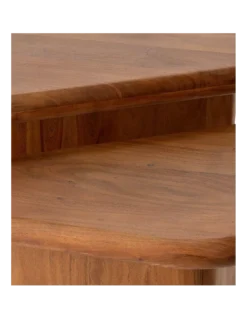 Tables Basses Triangulaires Nerja En Bois -Deco En Ligne Soldes tables basses triangulaires en bois 2