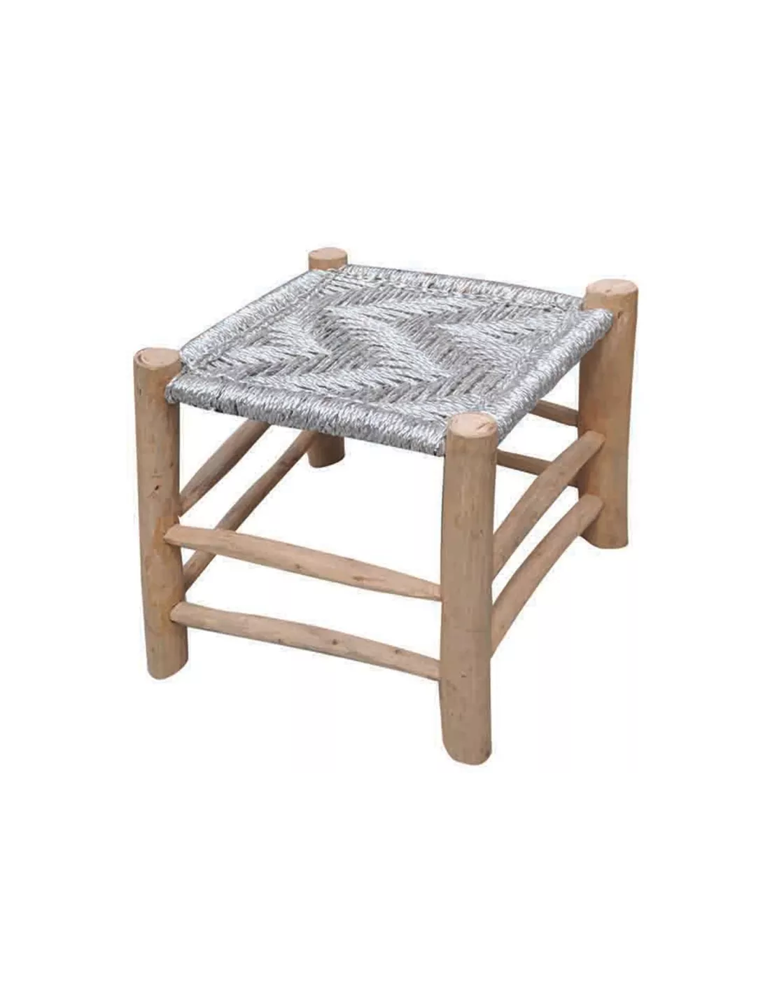Tabouret Sahara Argent, The Rug Republic 3 Tabouret Sahara Argent, The Rug Republic