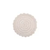 Tapis Alma Rond écru, Nattiot -Deco En Ligne Soldes tapis alma rond ecru nattiot
