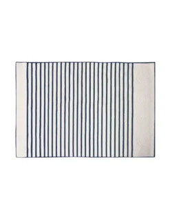 Tapis Ancre écru/indigo Jean Paul Gaultier