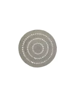 Tapis Bibek Gris Rond, Nattiot