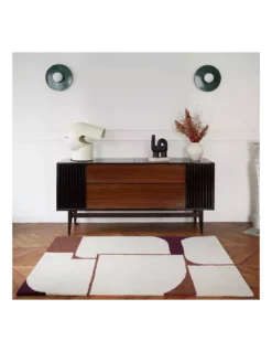 Tapis Binibeca Burgundy & Rouille, Edito -Deco En Ligne Soldes tapis binibeca edito 2