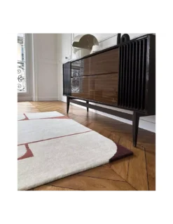 Tapis Binibeca Burgundy & Rouille, Edito -Deco En Ligne Soldes tapis binibeca edito 4
