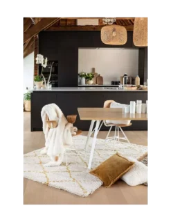 Tapis Casablanca 2 Cuivre, Vivaraise -Deco En Ligne Soldes tapis casablanca curry vivaraise 1