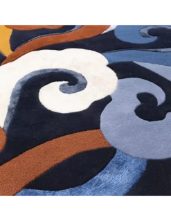 Tapis Ellipse Indigo, Lelievre -Deco En Ligne Soldes tapis ellipse indigo lelievre 1