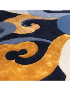 Tapis Ellipse Indigo, Lelievre -Deco En Ligne Soldes tapis ellipse indigo lelievre 2