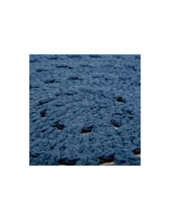 Tapis Enfant Alma Rond Bleu, Nattiot -Deco En Ligne Soldes tapis enfant alma rond bleu nattiot 2