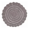 Tapis Enfant Alma Rond Gris, Nattiot -Deco En Ligne Soldes tapis enfant alma rond gris nattiot