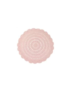 Tapis Enfant Alma Rond Rose, Nattiot