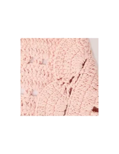 Tapis Enfant Alma Rond Rose, Nattiot -Deco En Ligne Soldes tapis enfant alma rond rose nattiot 3