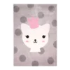 Tapis Enfant Lola Polka, Nattiot -Deco En Ligne Soldes tapis enfant lola polka nattiot