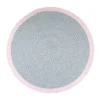 Tapis Enfant Rond Brenda Rose, Nattiot -Deco En Ligne Soldes tapis enfant rond brenda rose nattiot