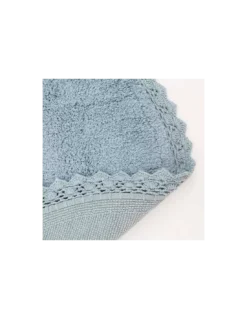 Tapis Enfant Rond Perla Bleu, Nattiot -Deco En Ligne Soldes tapis enfant rond perla bleu nattiot 2