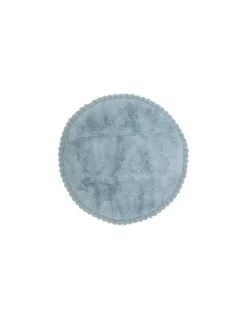 Tapis Enfant Rond Perla Bleu, Nattiot