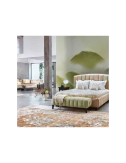 Tapis Hanatsugi Kyoto Vert, K3 Design By Kenzo Takada -Deco En Ligne Soldes tapis hanatsugi kyoto vert k3 design by kenzo takada 1