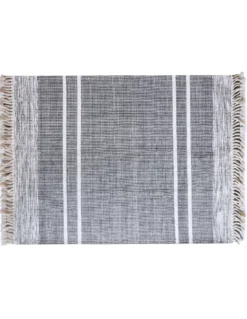 Tapis Kolena Noir, The Rug Republic