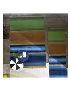 Tapis Mikome Indigo, Designers Guild -Deco En Ligne Soldes tapis mikome indigo designers guild 1