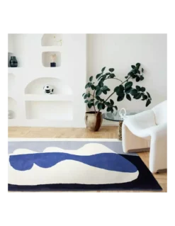 Tapis Narcisse Bleu, Edito -Deco En Ligne Soldes tapis narcisse bleu edito 2