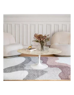 Tapis Nude & Gris Vape, Edito -Deco En Ligne Soldes tapis nude gris vape edito 1