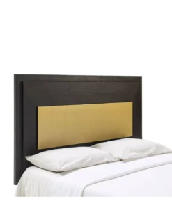 Tête De Lit Noir&doré 160cm, Thai Natura