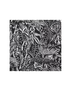 Tissu Afrika Réglisse Outdoor, Jean Paul Gaultier