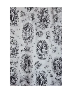 Tissu Angelots Noir Jean Paul Gaultier -Deco En Ligne Soldes tissu angelots noir jean paul gaultier 1