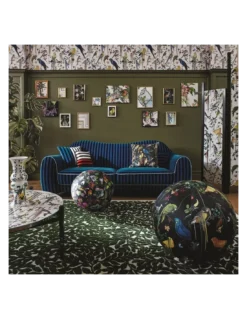 Tissu Birds Sinfonia Crepuscule, Christian Lacroix -Deco En Ligne Soldes tissu birds sinfonia crepuscule christian lacroix 2