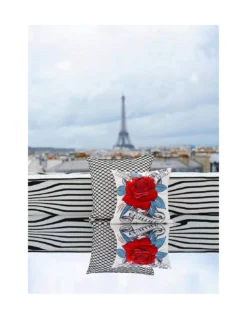 Tissu Cabaret Bordeaux Jean Paul Gaultier -Deco En Ligne Soldes tissu cabaret bordeaux jean paul gaultier 2