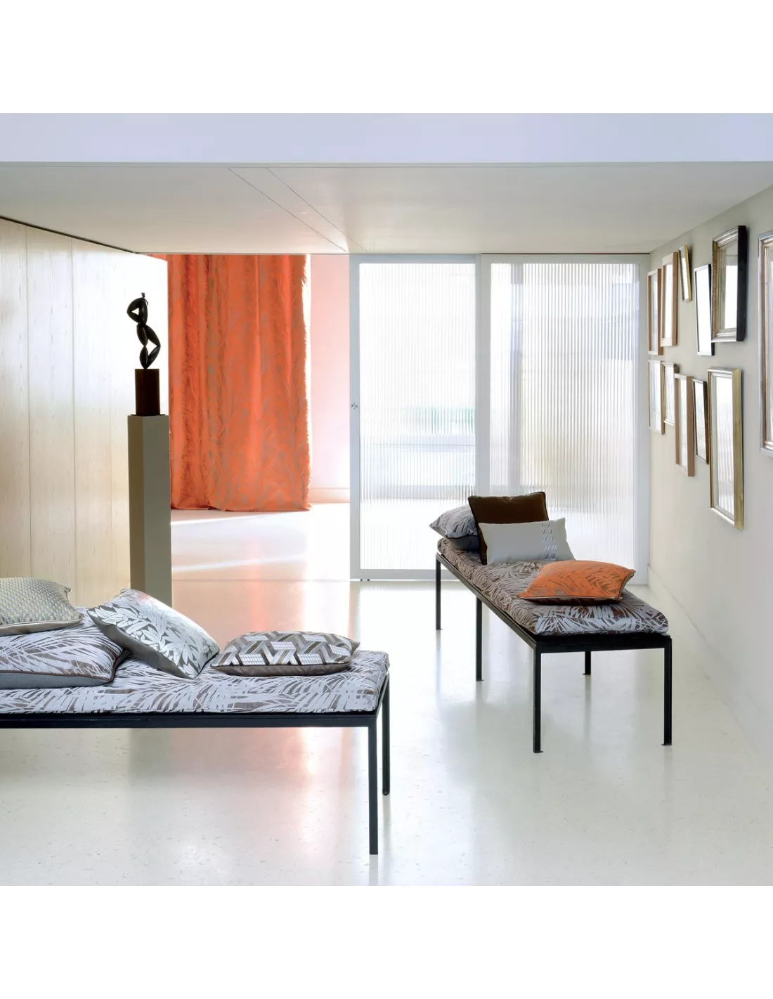 Tissu Cuba Fusain By Lelievre 5 Tissu Cuba Fusain By Lelievre – Image 3