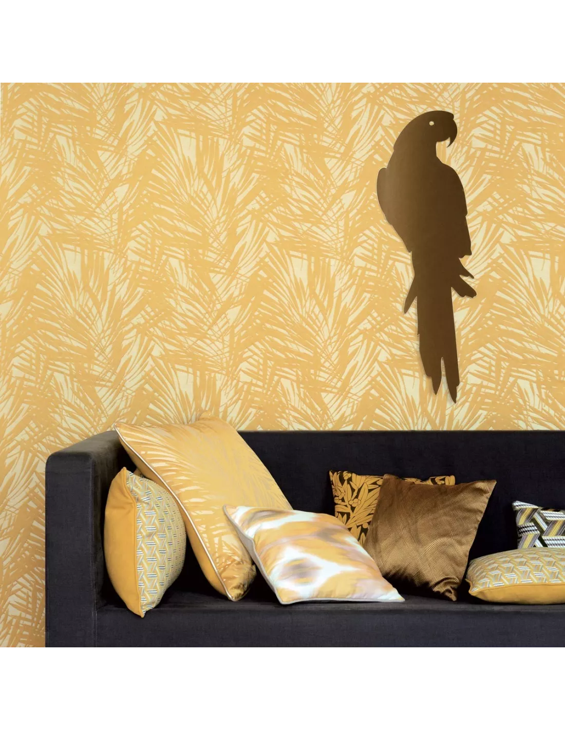 Tissu Cuba Fusain By Lelievre 6 Tissu Cuba Fusain By Lelievre – Image 4