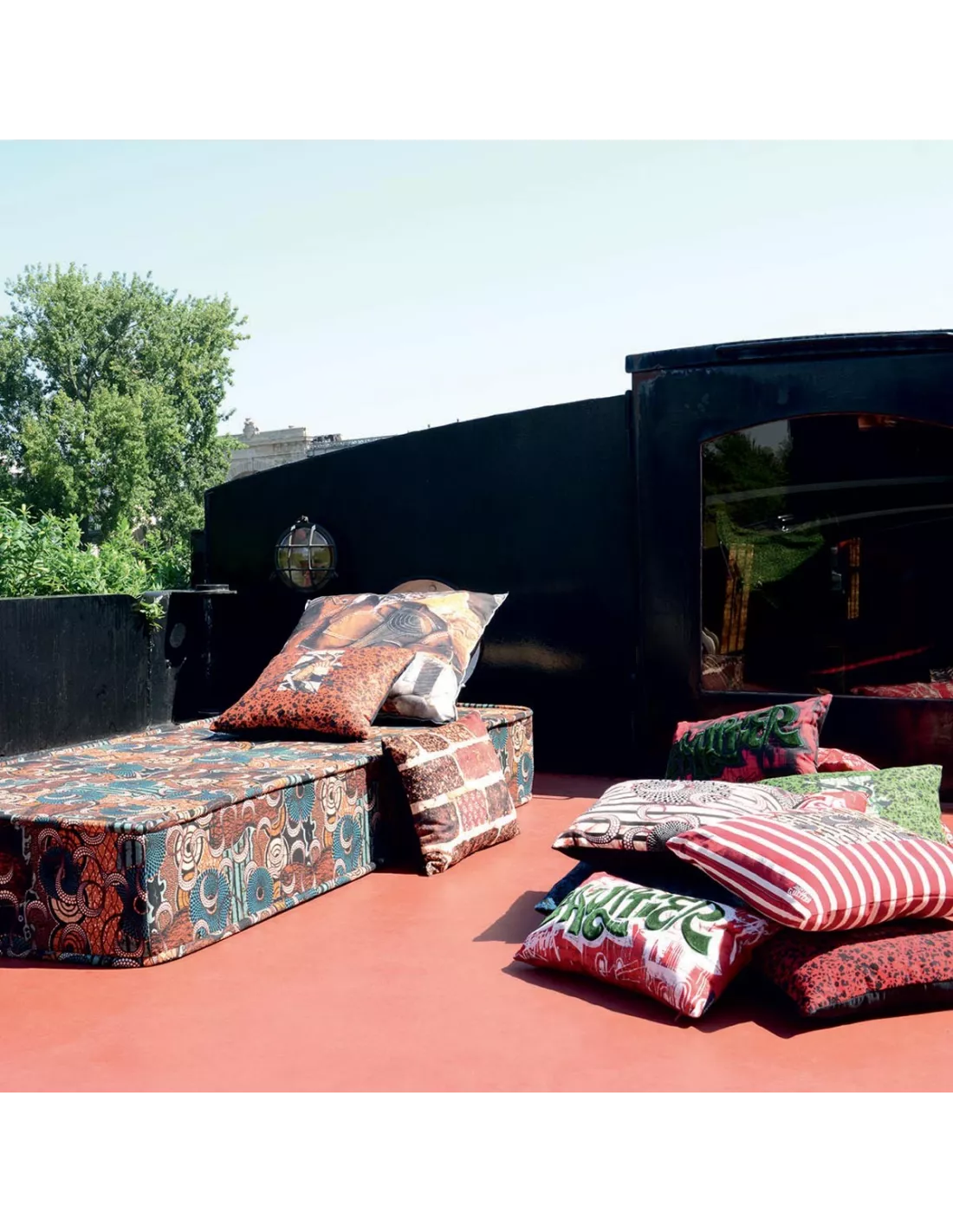 Tissu Meltingpot Rouge, Jean Paul Gaultier 4 Tissu Meltingpot Rouge, Jean Paul Gaultier – Image 2