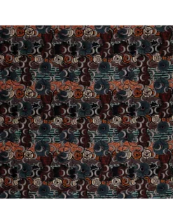 Tissu Meltingpot Terre, Jean Paul Gaultier -Deco En Ligne Soldes tissu meltingpot terre jean paul gaultier 1