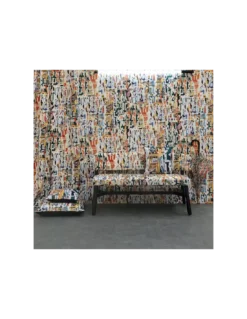 Tissu Metropolitain Multico, Jean Paul Gaultier -Deco En Ligne Soldes tissu metropolitain multico jean paul gaultier 1