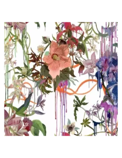 Tissu Orchids Fantasia, Christian Lacroix