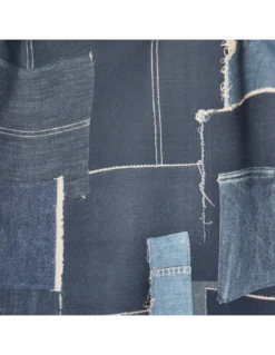 Tissu Patch Indigo Jean Paul Gaultier