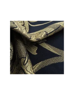 Tissu Pivoine Noir/doré, K3 Design By Kenzo Takada -Deco En Ligne Soldes tissu pivoine noirdore k3 design by kenzo takada 2