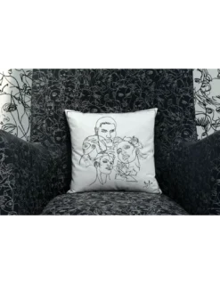 Tissu Regard Noir, Jean Paul Gaultier -Deco En Ligne Soldes tissu regard noir jean paul gaultier 2