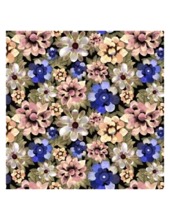 Tissu Vallarta Peche, Christian Lacroix