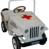 Voiture à Pédales Métal Jeep Croix Rouge Blanche, Protocol -Deco En Ligne Soldes voiture a pedales metal jeep croix rouge blanche protocol